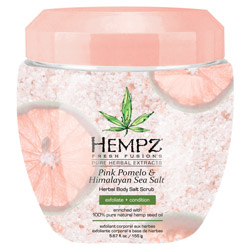 Hempz Pink Pomelo & Himalayan Sea Salt Herbal Body Salt Scrub 5.47 oz (PP068534 676280036017) photo