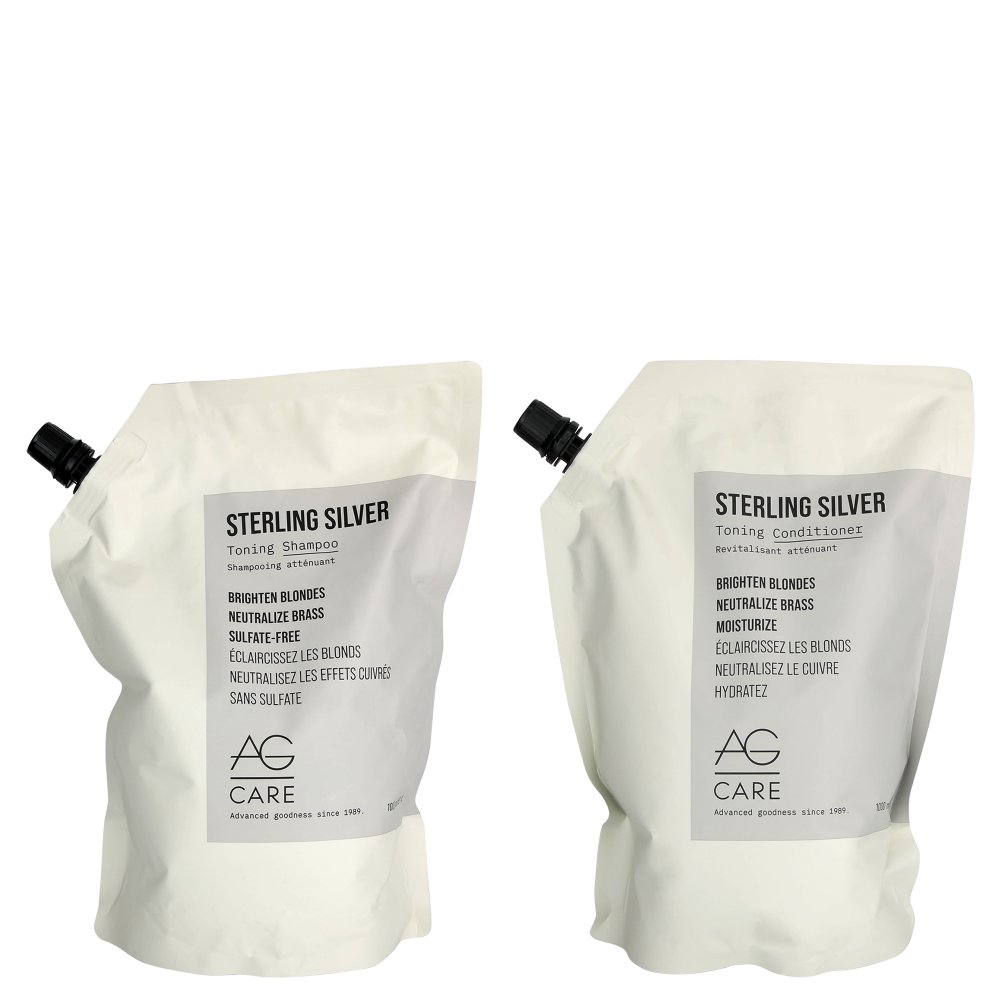 skyld Kirkestol Levere AG Care Sterling Silver Shampoo & Conditioner Set | Beauty Care Choices