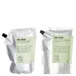 AG Care Curl Fresh Shampoo and Conditioner Set