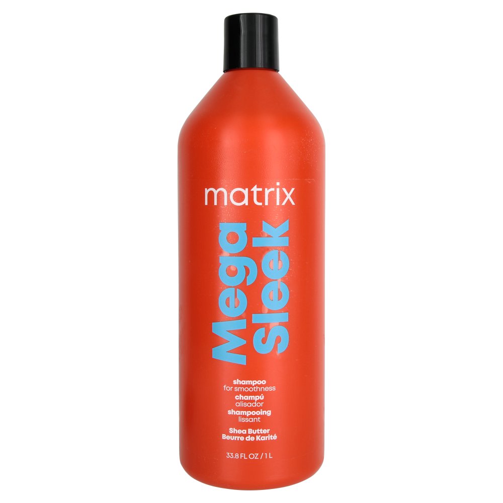 Total results sleek matrix. Matrix total Results sleek Shampoo. Матрикс мега слик шампунь. Matrix total Results шампунь 1000 мл. Matrix total Results Mega sleek.