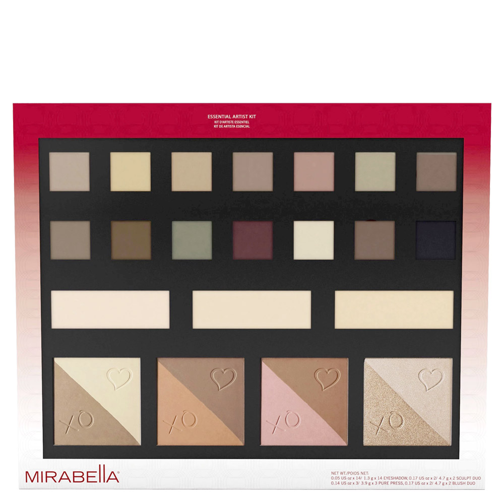 Mirabella Essential Artists Makeup Palette Beauty Care Choices