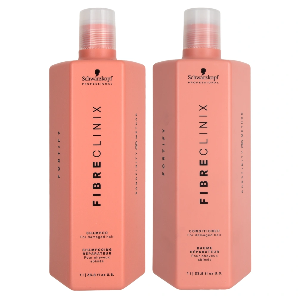 Schwarzkopf Fibre Clinix Fortify 3点セット Schwarzkopf Fibre Clinix Fortify Shampoo & Conditioner Duo