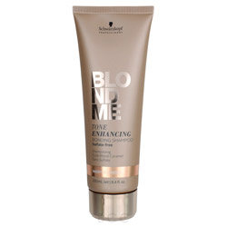 Schwarzkopf BlondMe Tone Enhancing Bonding Shampoo - Warm Blondes 8.45 oz (2144601 4045787370010) photo