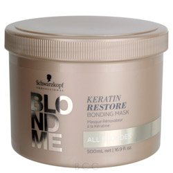 Schwarzkopf BlondMe Keratin Restore Bonding Mask 16.9 oz (2256593 4045787369953) photo