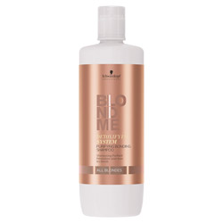 Schwarzkopf BlondMe Detoxifying System Purifying Bonding Shampoo 33.8 oz (2424122 4045787475579) photo