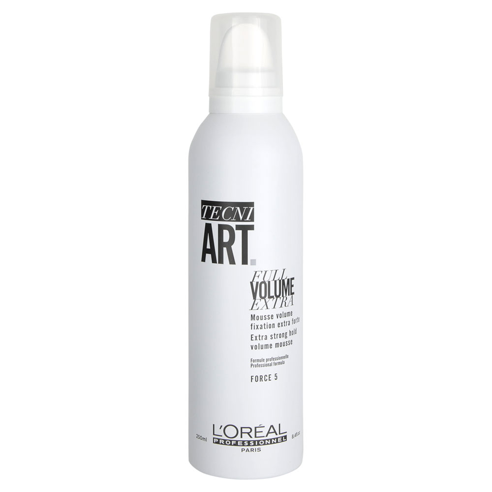 jurist Skrive ud skuffe L'Oréal Professionnel Tecni.ART Full Volume Extra Force 5 Extra Strong Hold  Volume Mousse | Beauty Care Choices