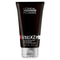 Loreal Professionnel Homme Strong Hold Gel 5 oz (E0975000 - ** 3474630161610) photo