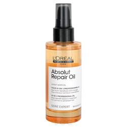 Loreal Professionnel Serie Expert Absolut Repair Wheat Oil Nourishing Serum Leave In 1.7 oz (E2987800 3474636730841) photo