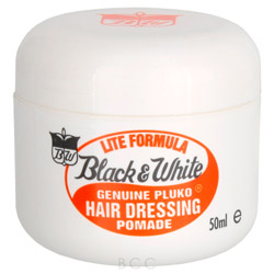 Zerran Black & White (Lite Formula) Genuine Pluko Hair Dressing Pomade 50 ml (BCC-30896 5024343952111) photo